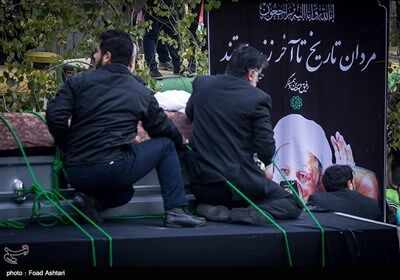 تصاویری از مراسم تشییع پیکر آیت الله هاشمی