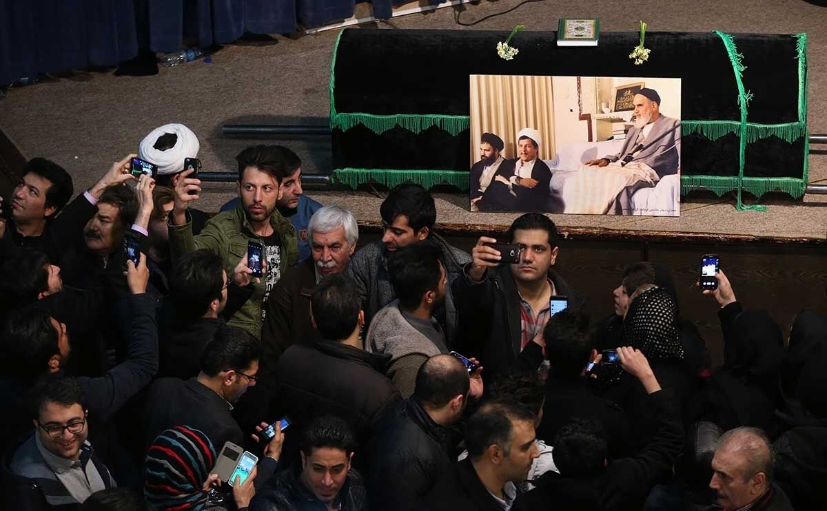 عزاداری در جماران/ تصاویر
