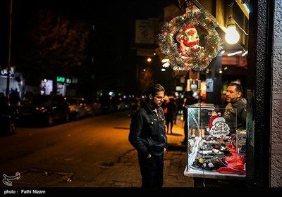 سال نو میلادی در دمشق /تصاویر