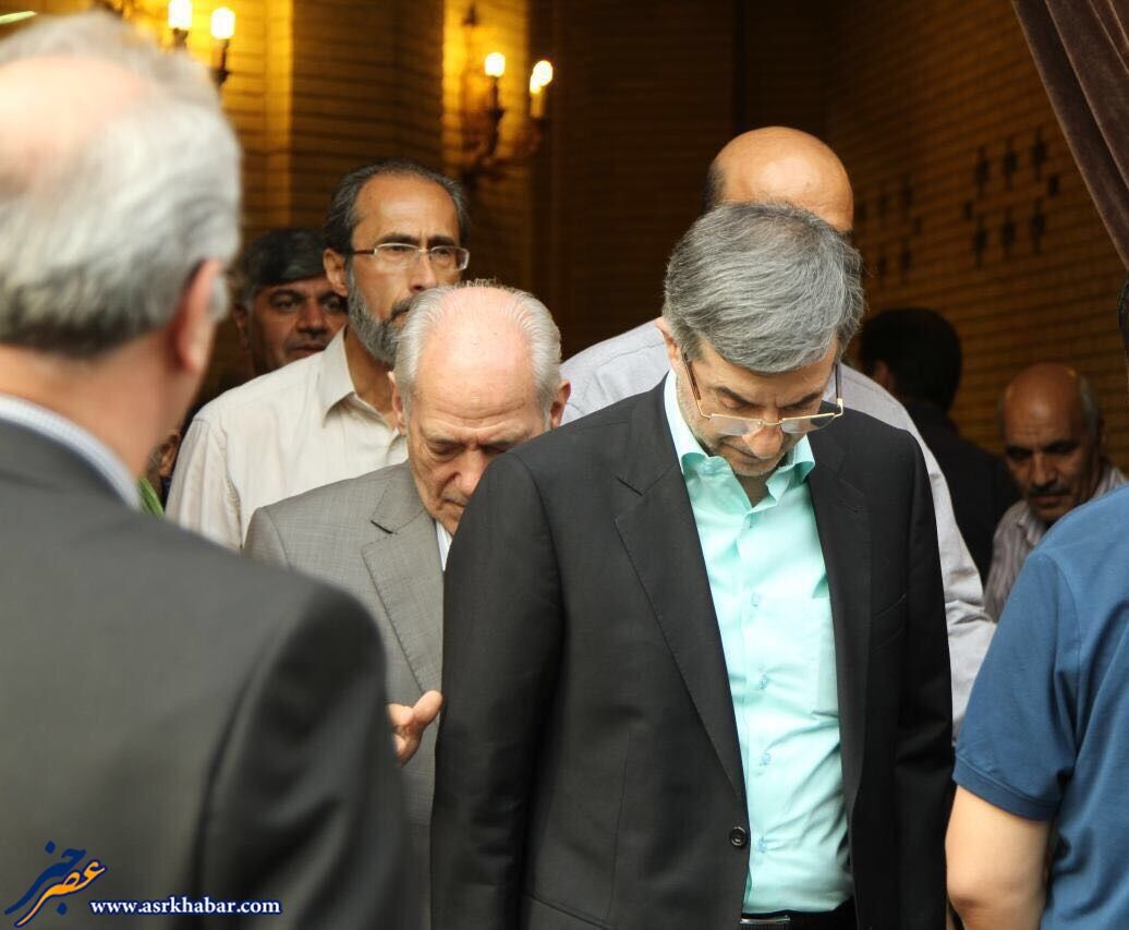 ظهور رحیم مشایی پس از مدت ها غیبت/عکس