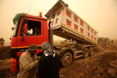 روزهای سخت نبرد موصل/تصاویر