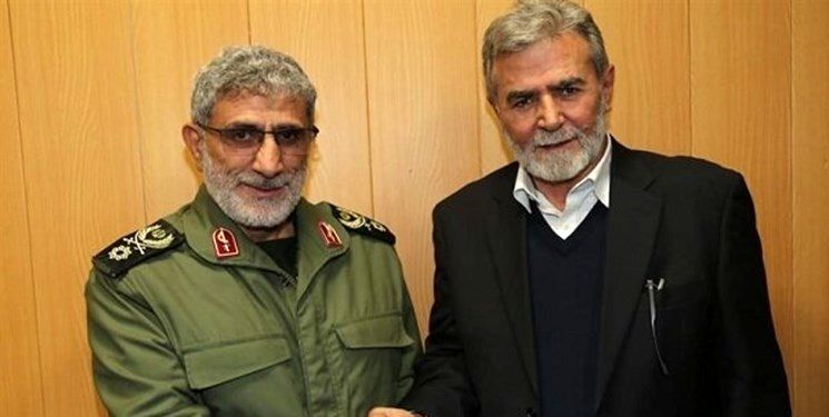 جزئیات گفتوگوی تلفنی سردار قاآنی با دبیر کل جنبش جهاد اسلامی فلسطین
